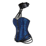 Steampunk Steel Boned Gothic Overbust Corsets